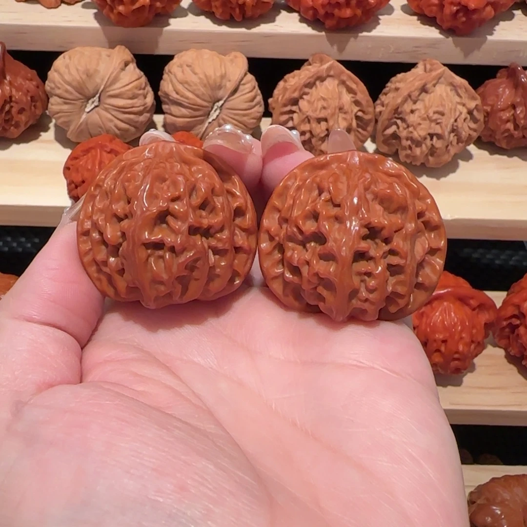 吊坠文玩核桃苹果园38精品2021