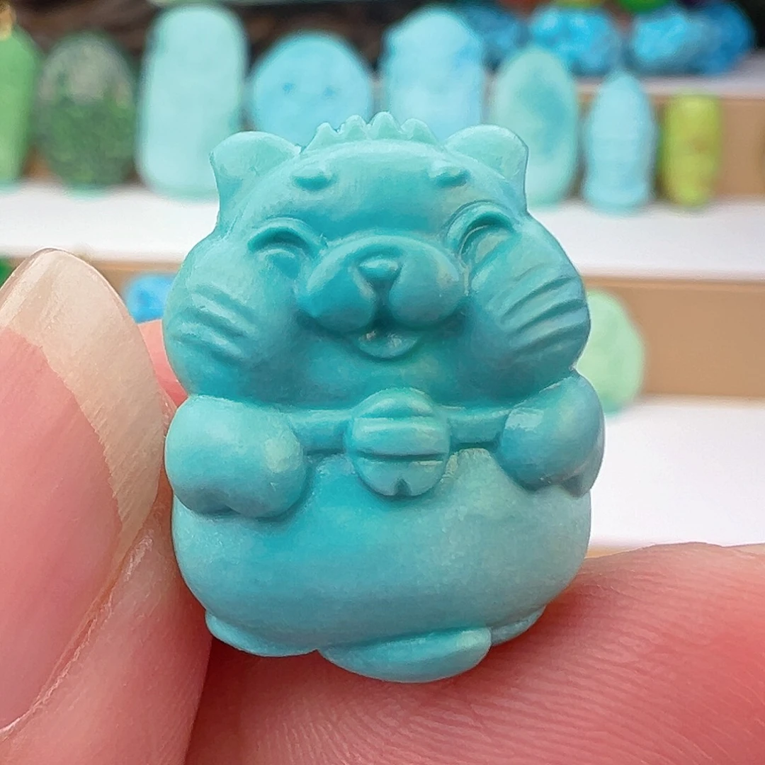 未镶嵌绿松石项链