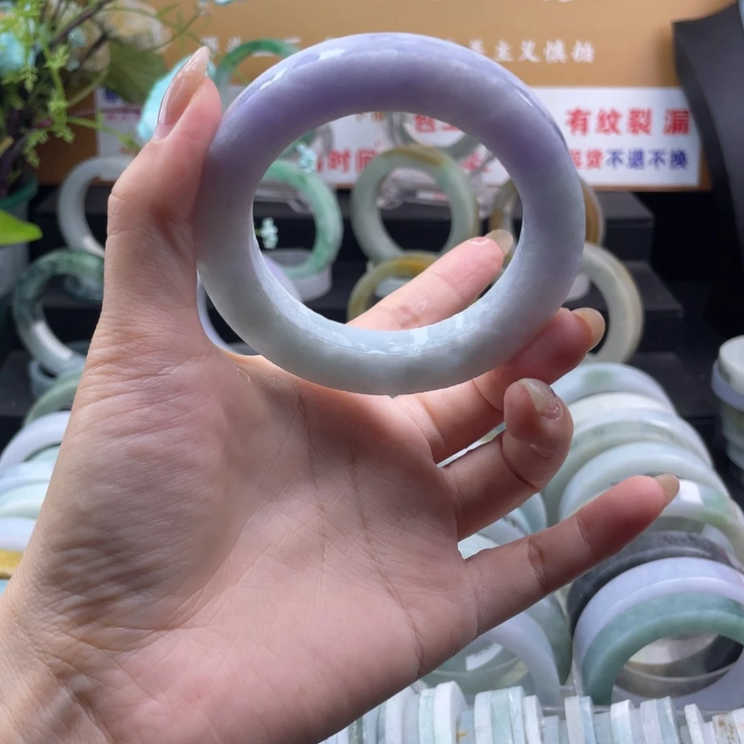 【闪购商品】定制翡翠手镯未镶嵌P****