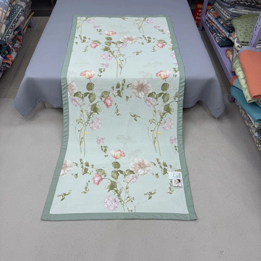 轻颜90*220cm凉席夏季天丝凉感床盖沙发垫学生宿舍床垫可水洗