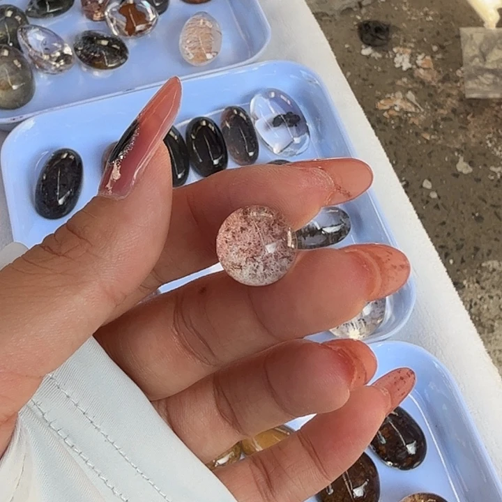 水晶手链未镶嵌甜*傅圆珠