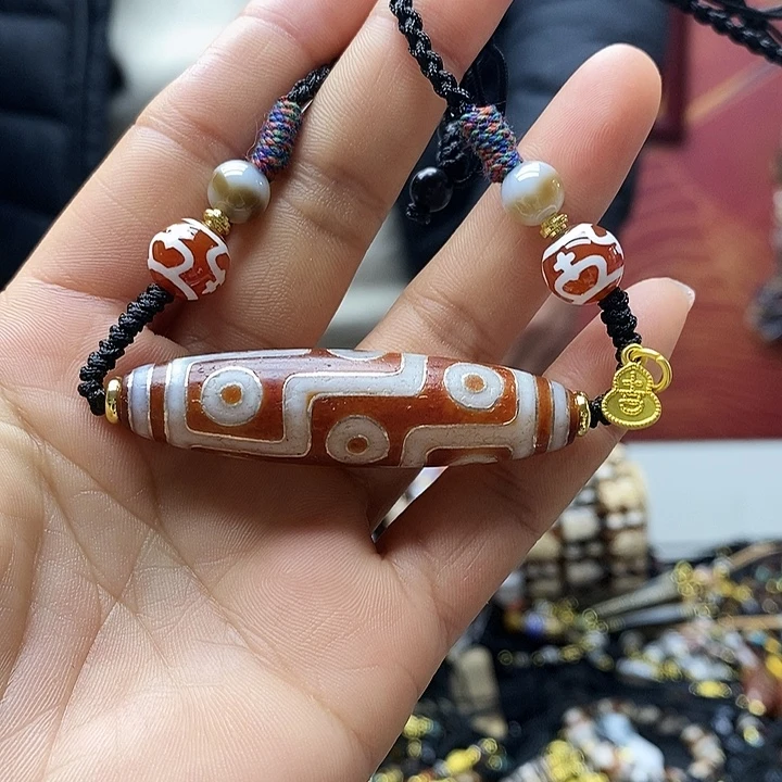 ****K玛瑙/玉髓（覆膜）合金颈饰