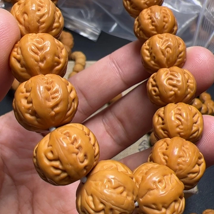 猴头核桃手串看看