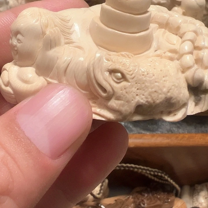 天然猛犸象牙瑕疵品