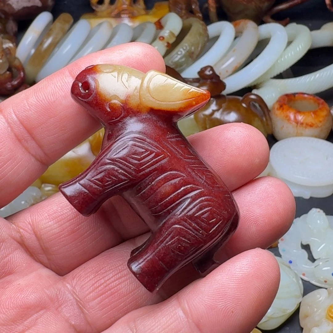 和田玉挂件未镶嵌偶*