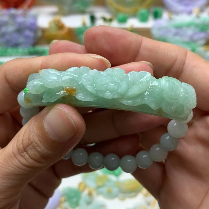 颈饰未镶嵌翡翠翡翠