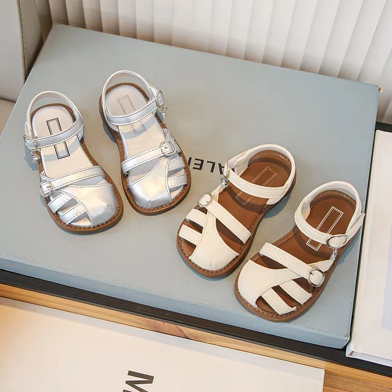 女童鞋子儿童公主包头凉鞋2025爆款夏季新款中大童女孩软底轻便鞋