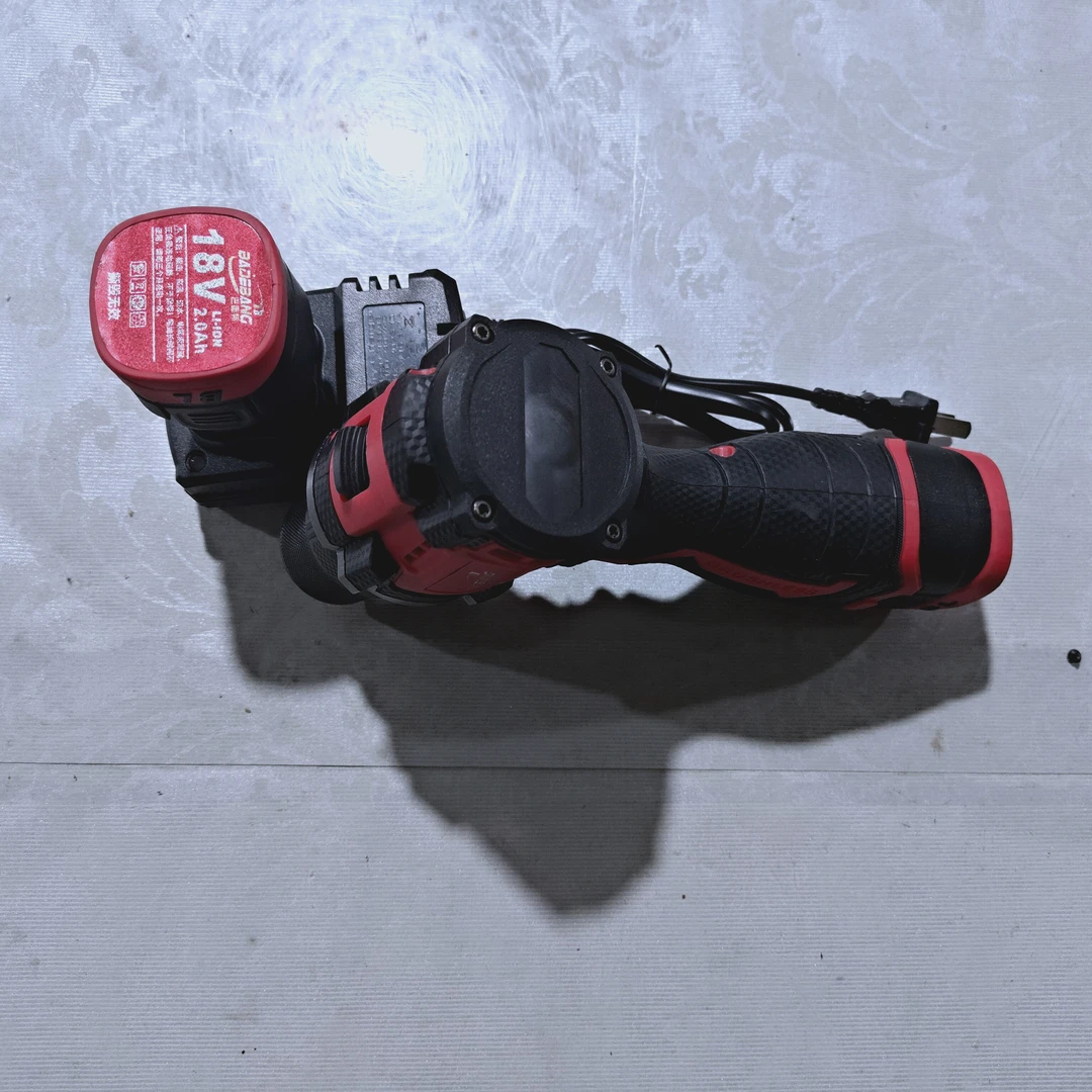 巴德邦18v充电式无刷小钢炮工业级冲击起子机4815电机2000mah电池