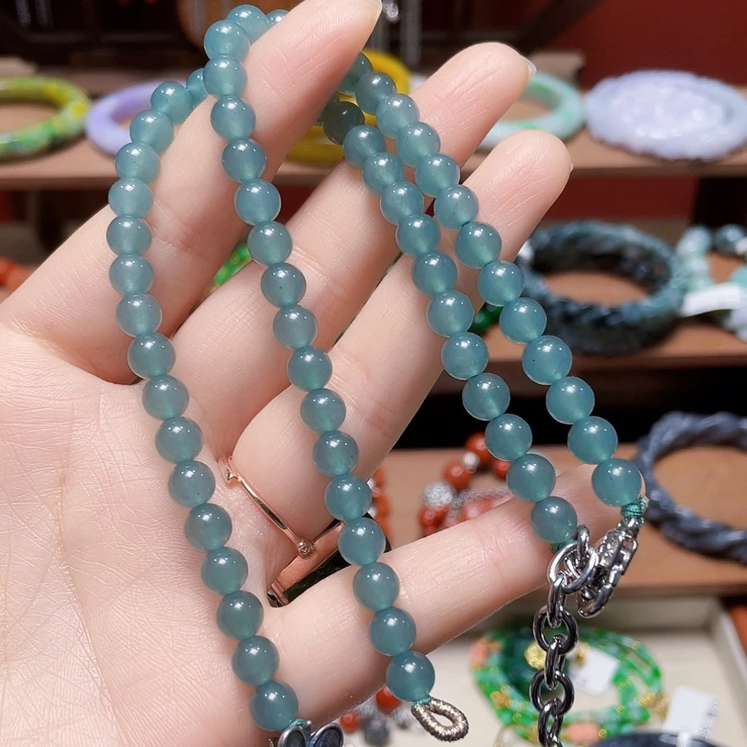翡翠未镶嵌手链饰品