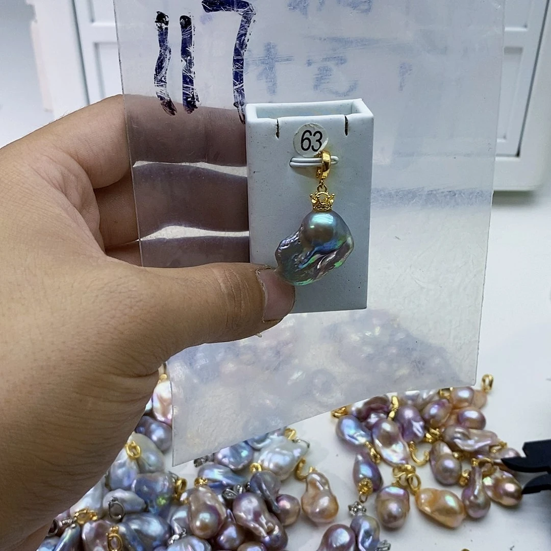 淡水珍珠合金颈饰