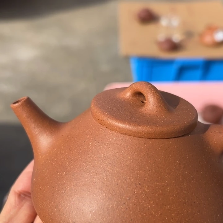 紫砂茶壶五彩子冶200cc