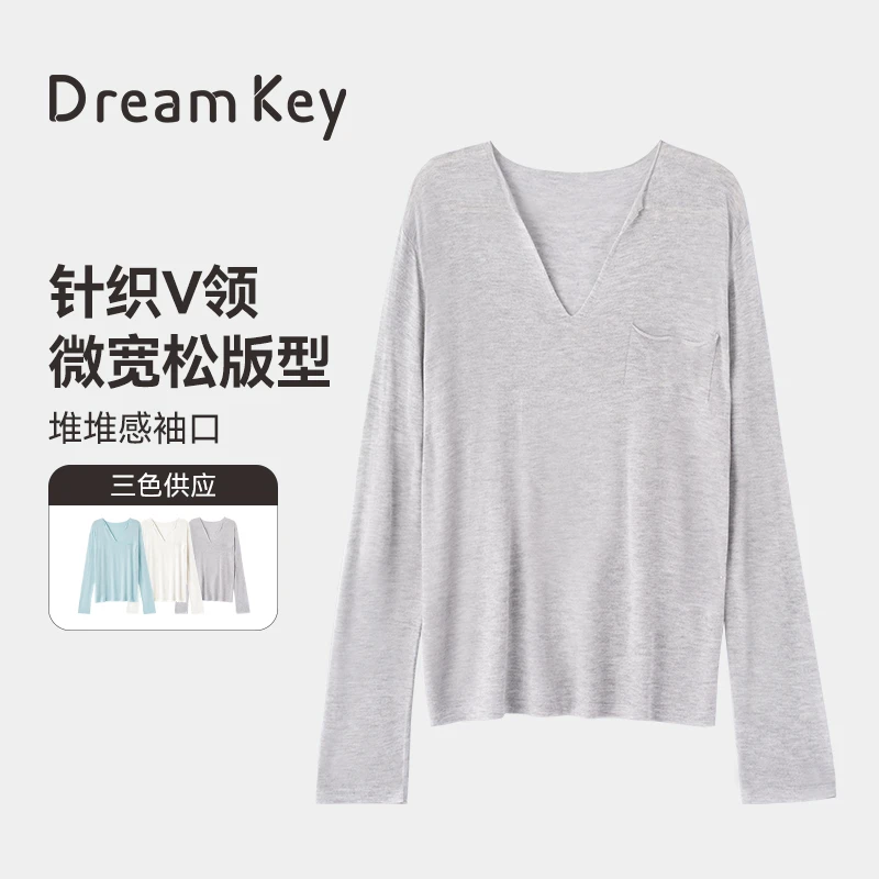 2025【夏上新】V领宽松运动长袖时尚舒适休闲开衫健身衣上衣6397