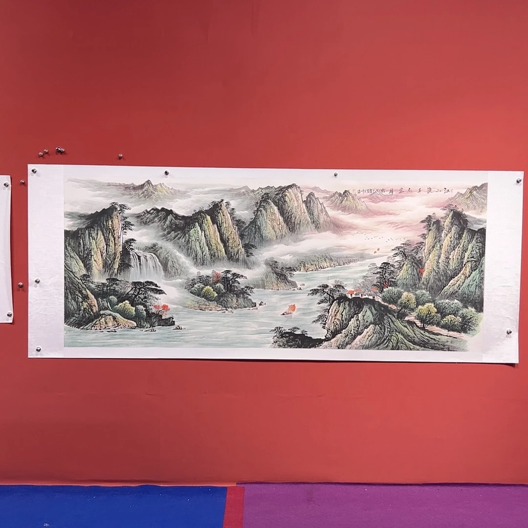 国画李川浦画家的作品