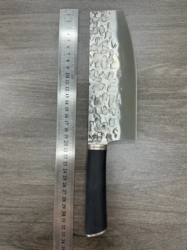 家用锻打女士轻巧小菜切厨房切肉切菜切丝刀切片刀大马士革菜刀