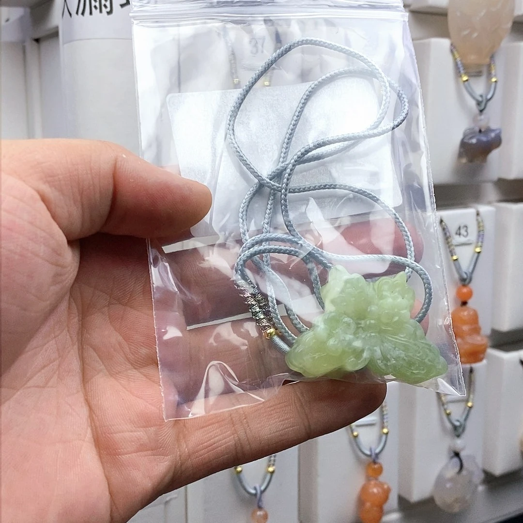 石英质玉吊坠(不含链)未镶嵌毛**子