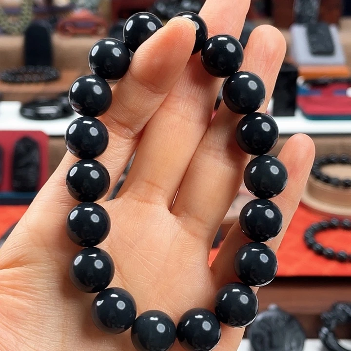 手串未镶嵌和田玉卡12莫兰迪灰