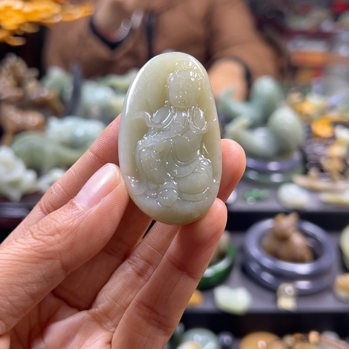 和田玉挂件未镶嵌