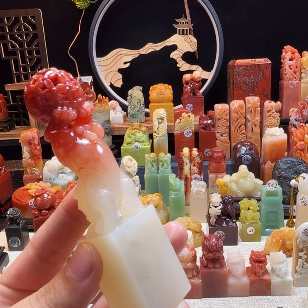 寿山石印石拔****?寿山石印章