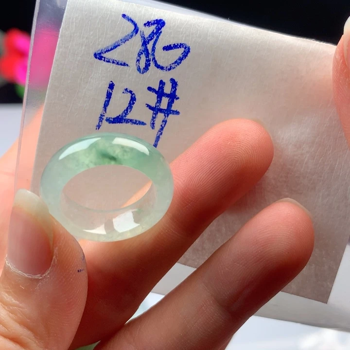 定制翡翠未镶嵌戒圈