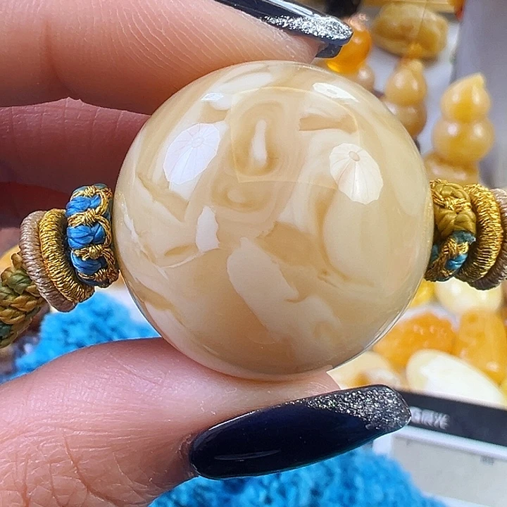 蜜蜡颈饰未镶嵌蜜蜡