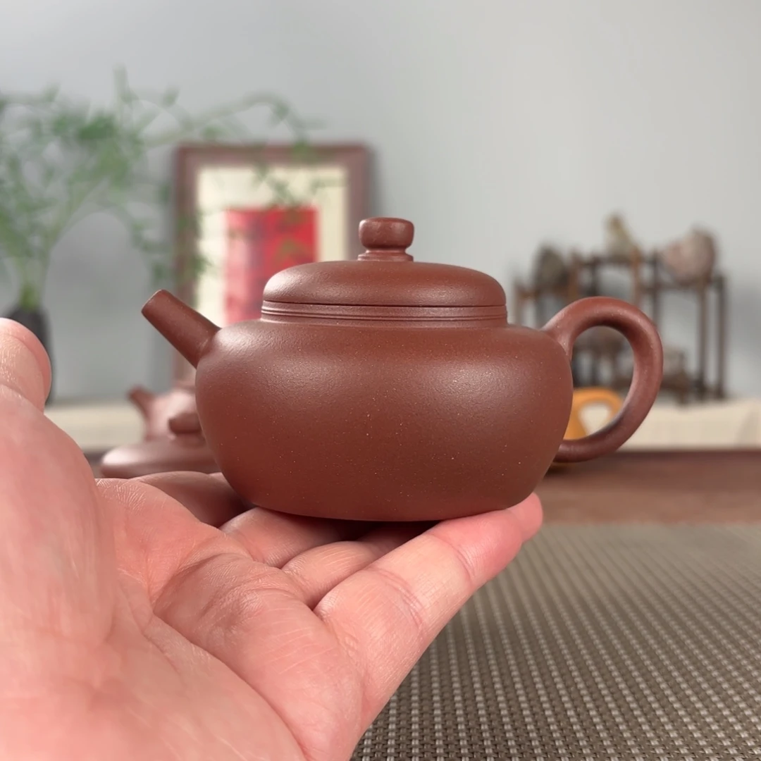 茶壶紫砂黄龙山原矿紫砂壶150