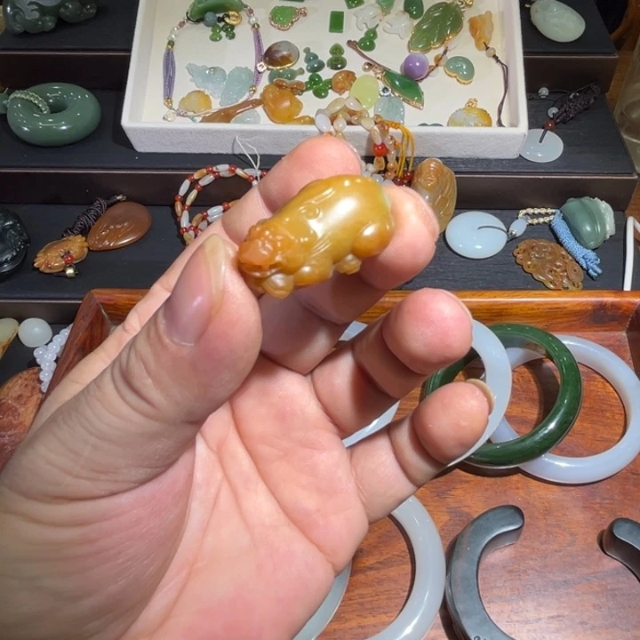 和田玉（子料）未镶嵌吊坠(不含链)