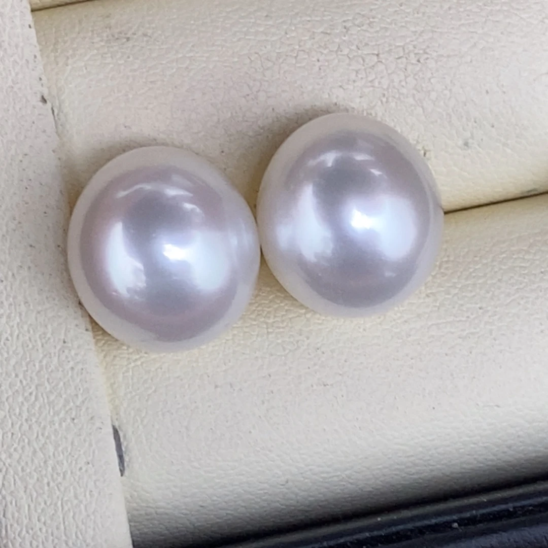 未镶嵌13-14澳白裸珠海水珍珠