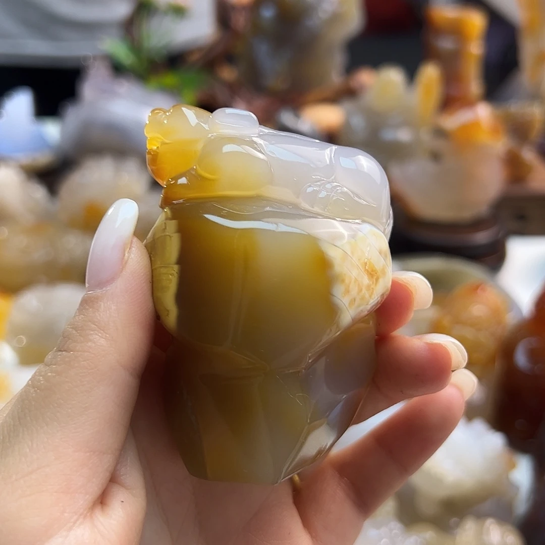 玛瑙/玉髓未镶嵌颈饰