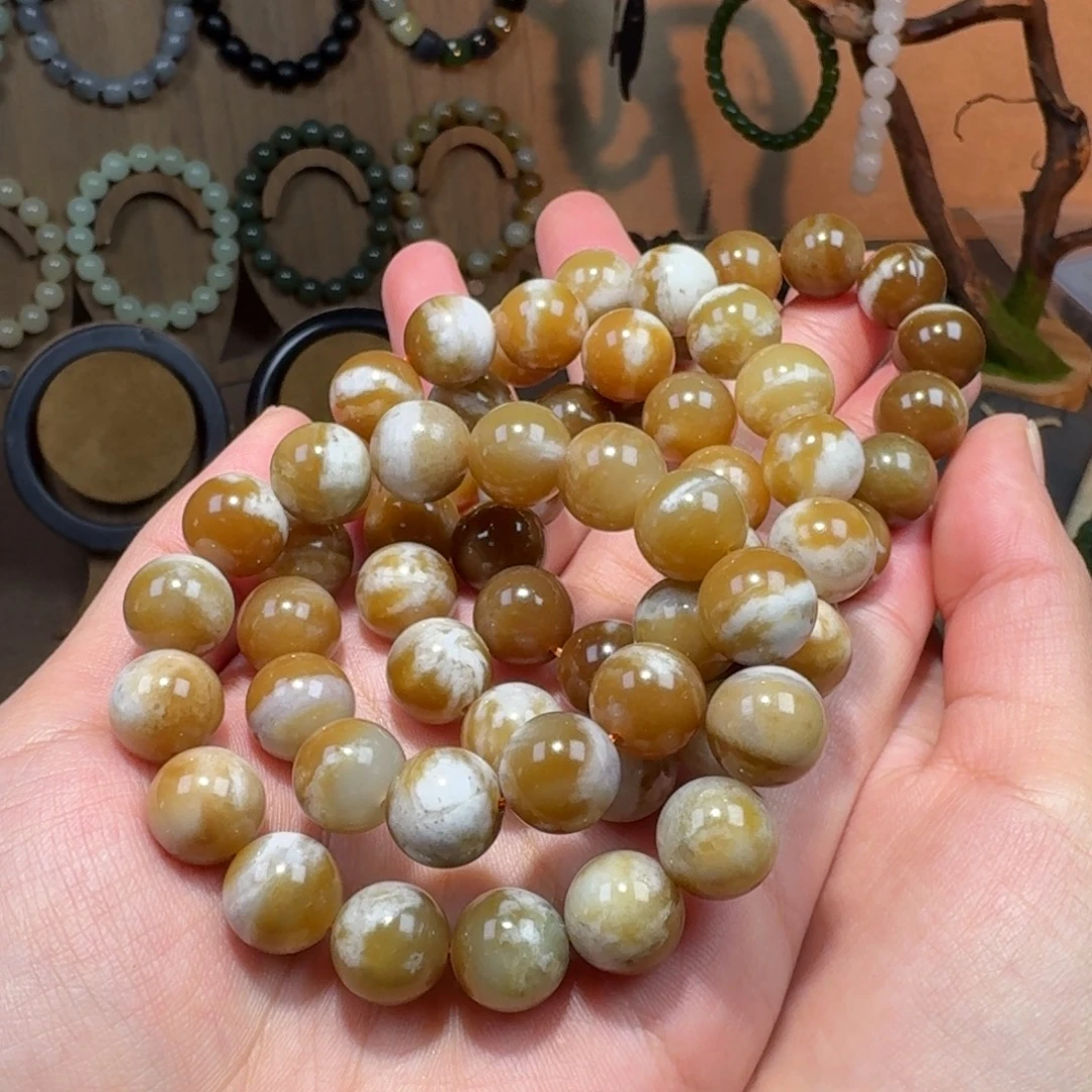 和田玉未镶嵌颈饰拍一发一多样性发货卡12牛轧糖