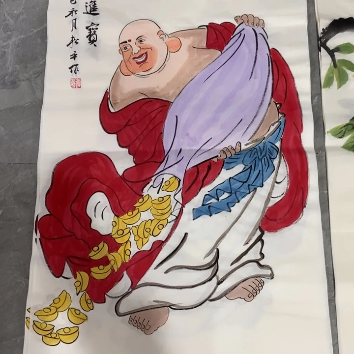 枕书斋 画心作品一幅