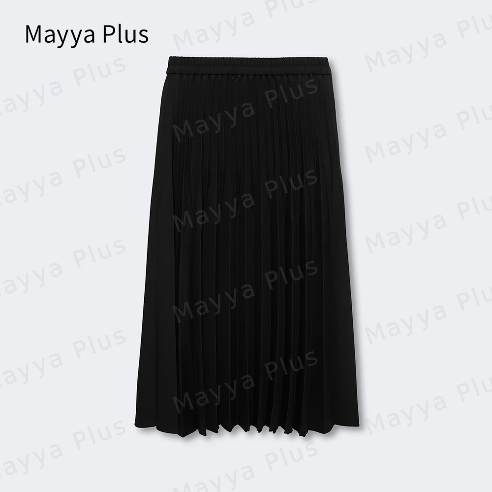 【美丽风琴】Mayya Plus时尚气质显瘦遮肉百搭休闲半裙32336703