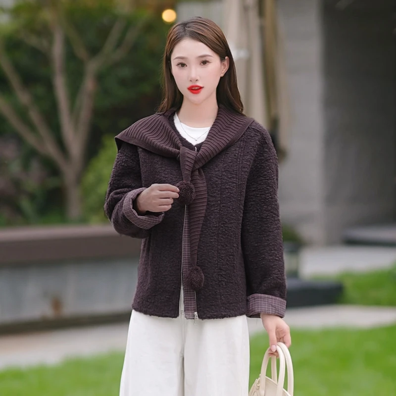 短款外套显瘦秋季新款时尚简约减龄品质女装上衣女