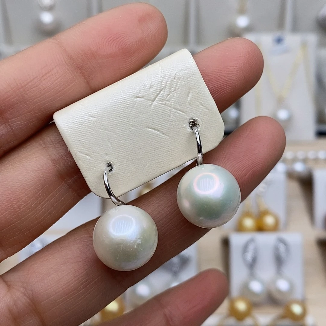 淡水珍珠颈饰银S925镶嵌