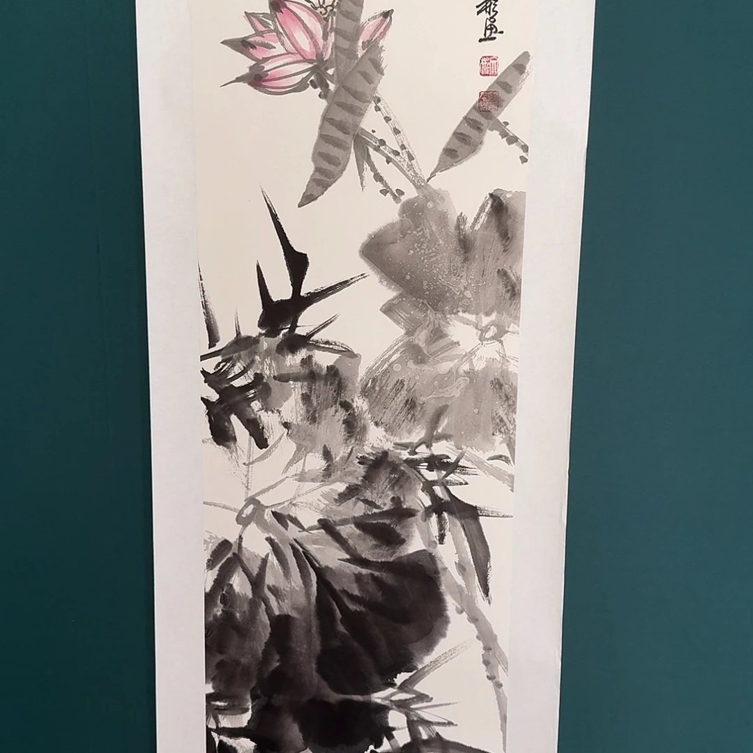 国画溥老师的作品