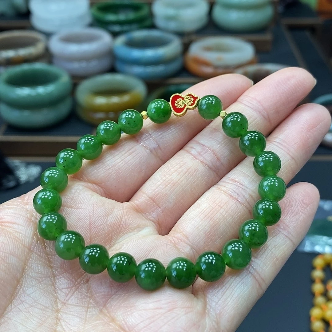 ꪋ***࿐和田玉未镶嵌手链