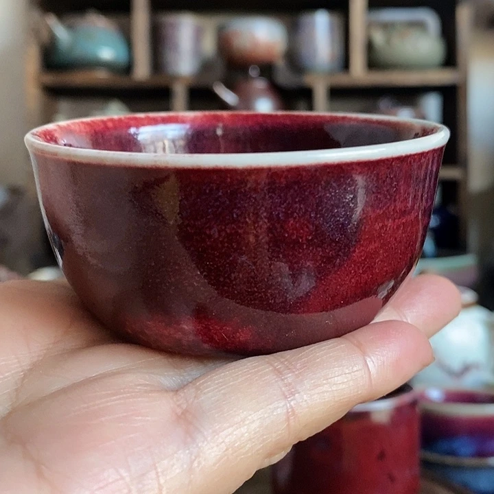 中国神后钧瓷茶具