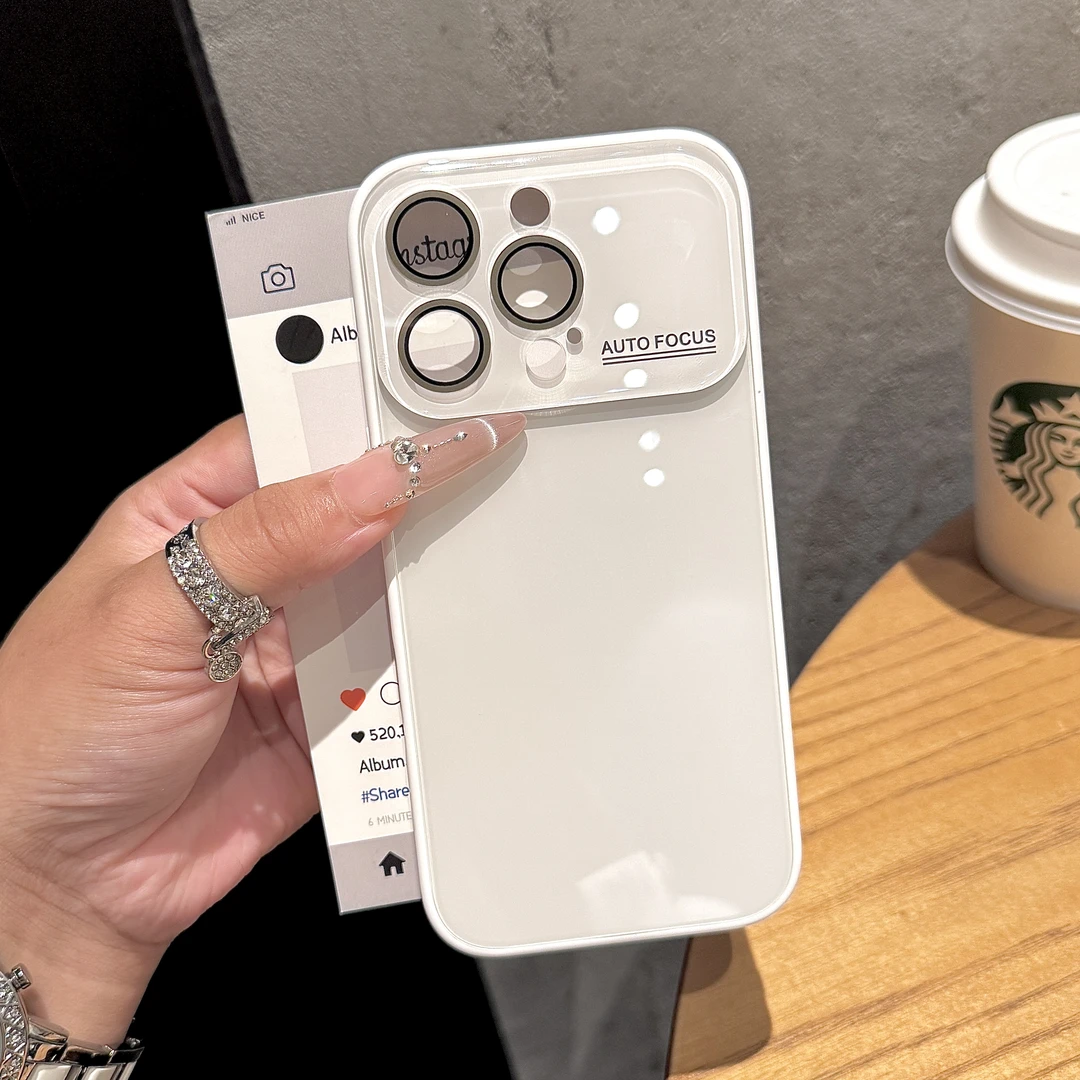 高级护镜大视窗秒变17适用iPhone16pro手机壳15promax全包14硬壳