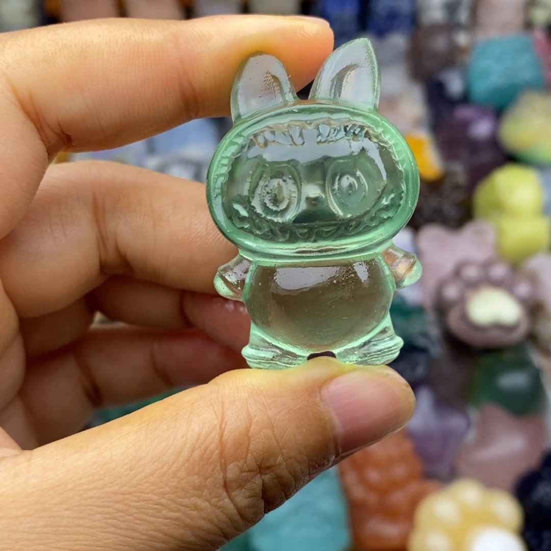 石材手把件 摆件 挂件02