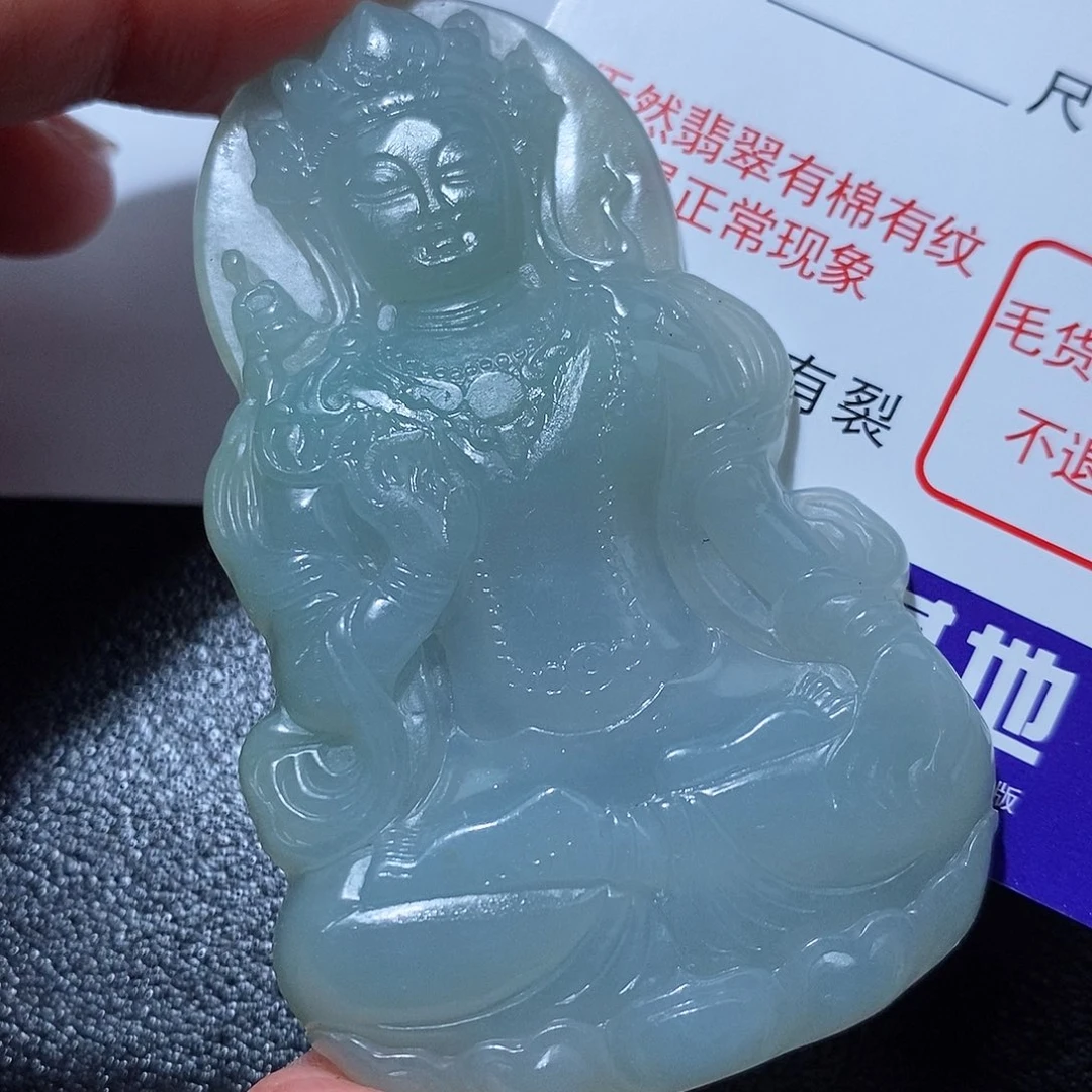 定制翡翠未镶嵌小*哥翡翠