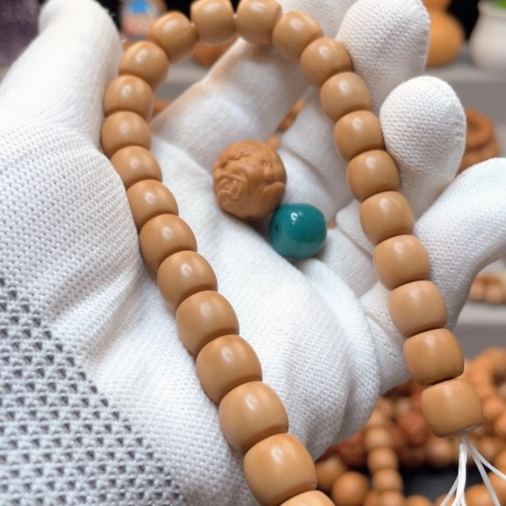 文玩核桃手串顺*@猴头核桃