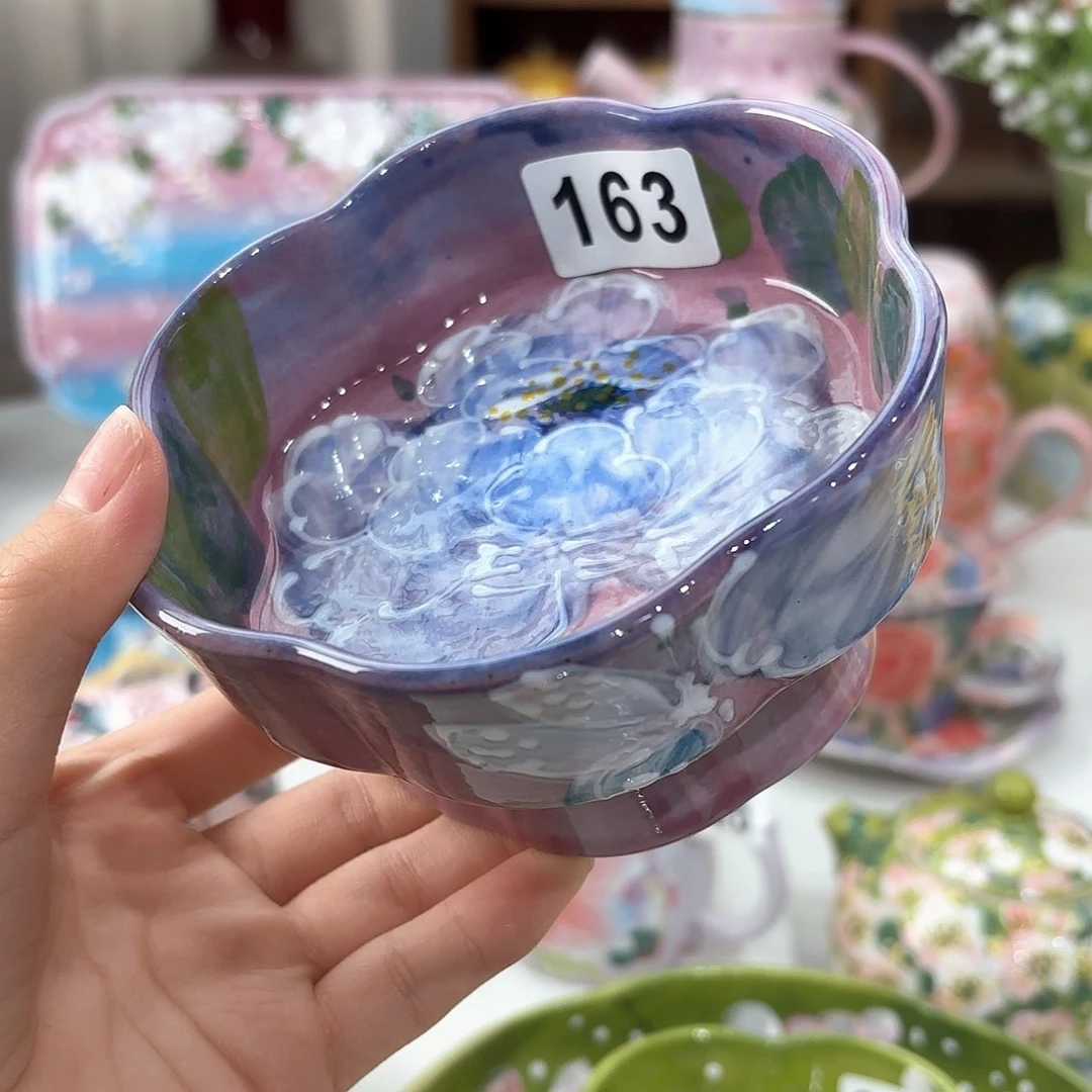 景德镇手绘高温釉下彩陶瓷茶具