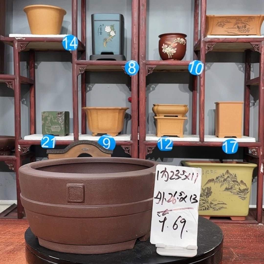 【闪购商品】紫砂花盆紫砂花盆
