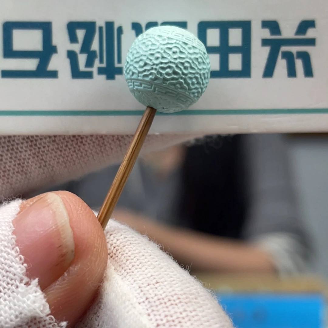 绿松石未镶嵌挂件