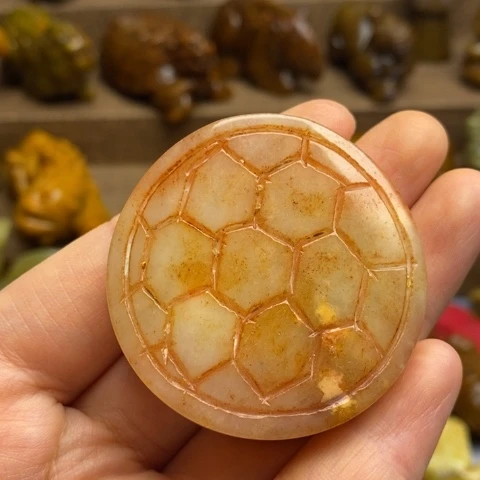 蛇纹石玉未镶嵌颈饰51