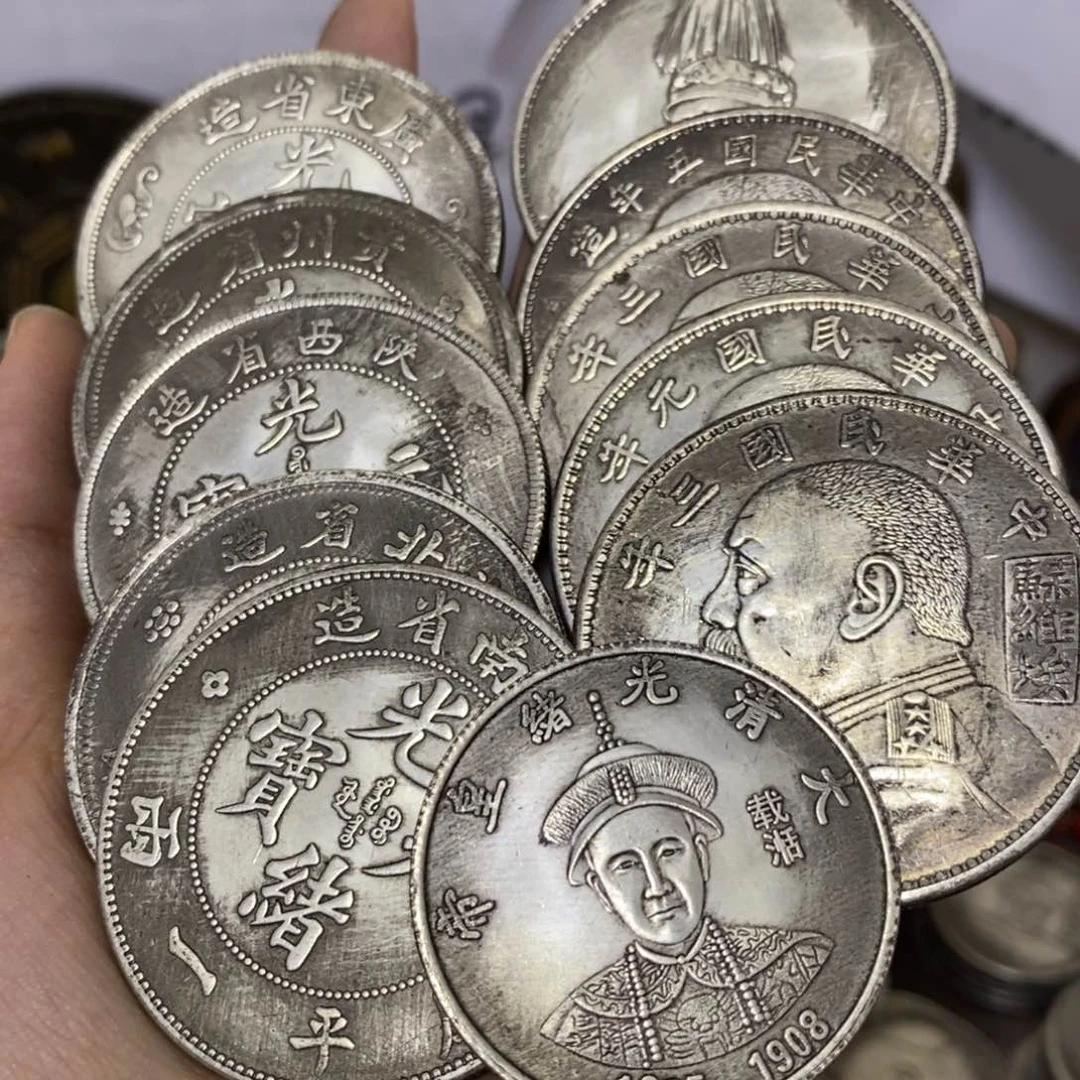 金属复古工艺品龙洋大头