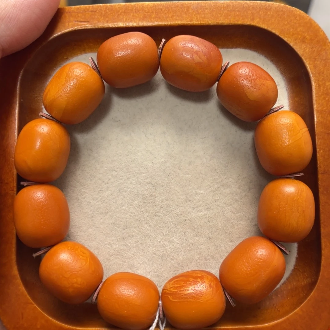 蜜蜡未镶嵌手串蜜蜡
