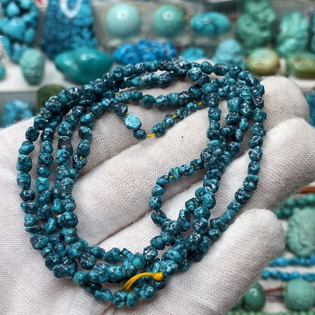 绿松石未镶嵌天然原矿 带武汉地大证书