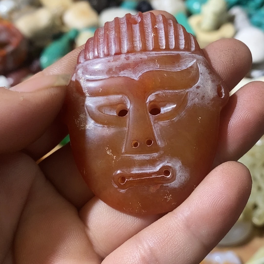 和田玉（糖玉）未镶嵌挂件