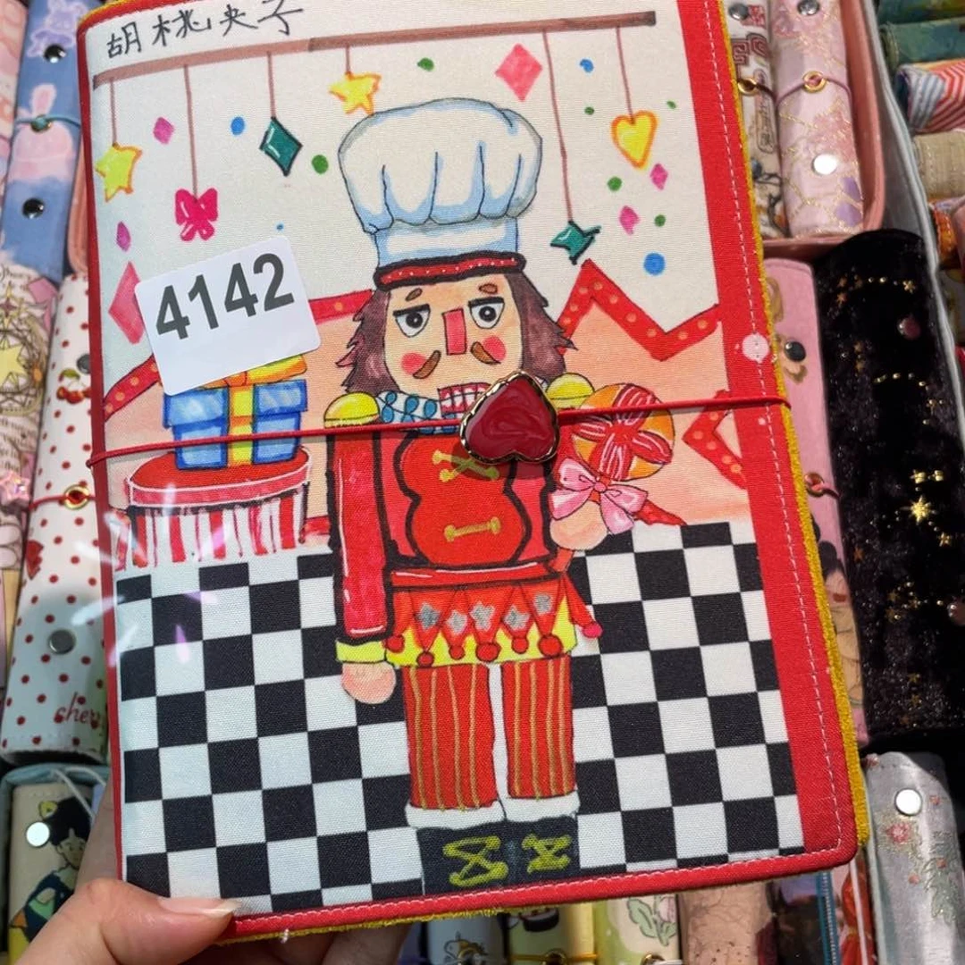 织绣A5 活页不加纸4142