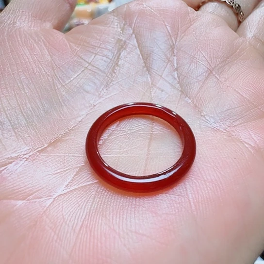 仙***儿玛瑙/玉髓戒指未镶嵌